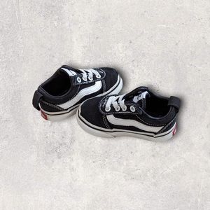 Toddler Boys Old Skool Vans - Black - Size 4